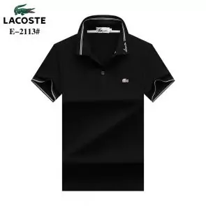lacoste t-shirt big logo design lacoste l2113 sport black